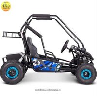 Xe điện trẻ em 60v 2000w  Xe Go Kart màu Xanh dương_KBXDGK03