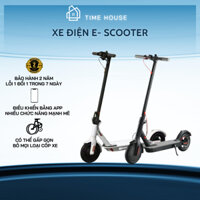 Xe điện trượt E - Scooter gấp gọn tiện lợi với khung xe từ hợp kim nhôm chắc chắn, thời lượng pin cao.
