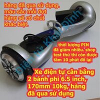 Xe điện tự cân bằng 2 bánh phi 6.5 inch, 170mm 10kg, hàng đã qua sử dụng kde6694