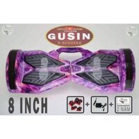 xe điện tự cân bằng 8inch GuSin Màu tím ngân hà / có video test / Loa Bluetooth 2.0