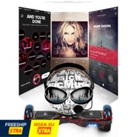 Xe điện tự cân bằng phát nhạc bluetooth màu lửa (Tốt nhất hiện nay) của Agiadep.com