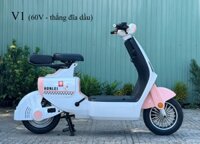 Xe điện V1 - 60V20Ah (Trắng)