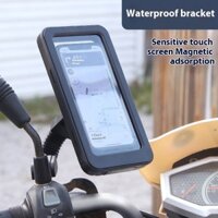 Xe Điện Xe Máy Giá Đỡ Điện Thoại Chống Thấm Nước Chống Sốc Takeaway Rider Giá Đỡ Điện Thoại Xe Đạp Điều Hướng Ngoài Trời