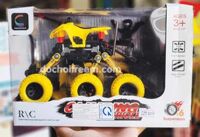 Xe điều khiển địa hình 6 bánh màu vàng TS20-4A