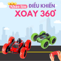 Xe Điều Khiển Địa Hình, Nhào Lộn Xoay 360 độ, Xe Ô Tô Đồ Chơi Trẻ Em, Mô Hình Xe Điều Khiển Pin Sạc