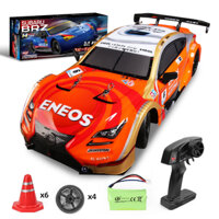 Xe điều khiển Drift nâng cấp 2023 Japan Subaru BRZ 1/16 4WD tốc độ cao 30km/h có điều tốc, điều khiển 2.4ghz