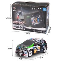 Xe điều khiển mini Drift Wltoys K989 1/28 có điều tốc và servo, xe điều khiển tốc độ cao