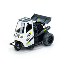 Xe điều khiển RC Mini Drift TukTuk 1/16 V2 2.4gh có âm thanh, servo, điều tốc kết hợp phun sương