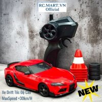 Xe điều khiển RC Mini Drift Supra Lengend 1/24, tốc độ cao +25km có đèn và vỏ cứng bền bỉ chịu lực