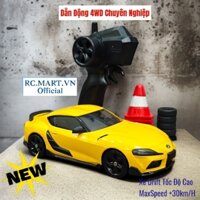 Xe điều khiển RC Mini Drift Supra Lengend 1/24, tốc độ cao +25km có đèn và vỏ cứng bền bỉ chịu lực