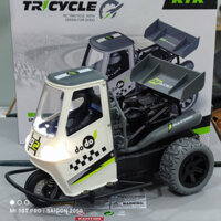 Xe điều khiển RC S810 mini Drift TukTuk 1/16 2.4gh tốc độ cao có âm thanh, servo, điều tốc kết hợp nhả khói