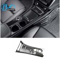 Xe Điều Khiển Trung Tâm Cốc Nước Giá Đỡ Bảng Khung Viền Cho Xe Mercedes GLA CLA A Class W176 2013-2018 LHD ABS Sợi Carbon