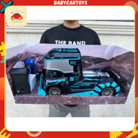 Xe Điều Khiển Từ Xa 2.4G - Xe Ô Tô Tải Điều Khiển Từ Xa Tốc Độ Cao 1/10 AIDBIUS Racing Truck - Mã O10 [Ship hoả tốc HCM]