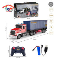 Xe Điều Khiển Từ Xa Container Đầu Kéo Cỡ Lớn Pin Sạc