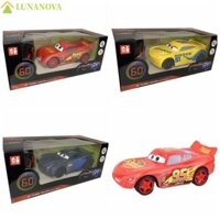 Xe điều khiển từ xa LUNANOV, Đồ chơi ô tô Pixar bốn chiều tỷ lệ 1: 24, Bộ sưu tập Đồ chơi xe tốc độ cao bằng điện McQueen Đồ chơi ô tô Quà tặng trẻ em