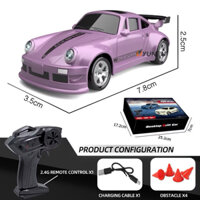 Xe điều khiển từ xa Mini Drift FQD23 1/64 là dòng xe mini drift siêu nhỏ có điều tốc pin sạc