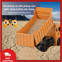XE ĐIỀU KHIỂN TỪ XA NÂNG HẠ BEN - XE TẢI CHỞ CÁT CÔNG TRÌNH ĐIỀU KHIỂN ĐỒ CHƠI BÉ TRAI