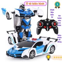 Xe Điều Khiển Từ Xa Ô Tô Đồ Chơi Cho Bé  Biến Hình Robot Tốc Độ Cao Chất Liệu An Toàn LEON OFFICIAL