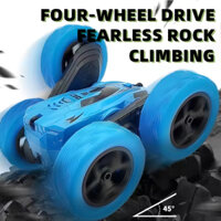 Xe điều khiển từ xa RC Stunt Car 4wd 360 Xoay Hai Mặt Đồ chơi xe điều khiển từ xa