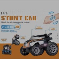 Xe đồ chơi nhào lộn điều khiển đồng hồ Mini Stunt Car 360//T20