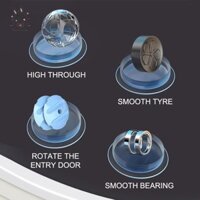 Xe đua Bluecandy Hamster, Bánh xe tập thể dục cho Hamster, Bóng thể thao Hamster Xe đồ chơi thú cưng nhỏ, Xe đồ chơi bánh xe tập thể dục im lặng cho thú cưng nhỏ, Bóng chạy Hamster, Hoàn hảo