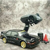 Xe đua điều khiển RC Drift BMW E30 Pro Speed 1/16 +50km có gyro, servo và hệ thống đèn tiên tiến, vỏ cứng chịu lực