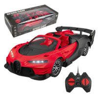 Xe đua điều khiển từ xa Bugati Lamboghini tốc độ 1/18 pim sạc vỏ cứng chịu va đập có đèn