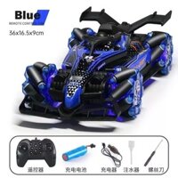 Xe đua điều khiển từ xa tốc độ cao F1, xe ô tô đồ chơi cho bé cỡ to, phun khói, đèn led, di chuyển đa chiều