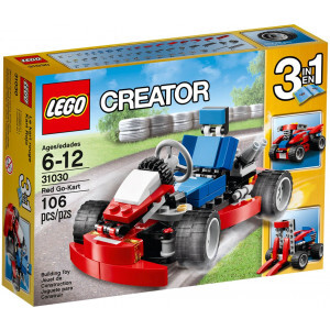 Đồ chơi lego creator 31030 - Xe đua mini đỏ