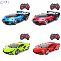 Xe đua Mini POLOSP có đèn LED Đồ chơi điều khiển vô tuyến Đồ chơi bé trai