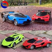 Xe đua Mini ZGECB, Xe địa hình điện Drift tốc độ cao 1: 24, Điều khiển từ xa vô tuyến 27HMZ với đèn LED Điều khiển từ xa Mô hình RC trên ô tô Quà tặng trẻ em