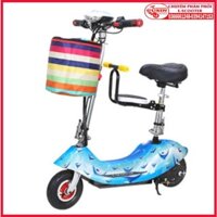 xe e-scooter mini gấp gọn tiện lợi - xe dành cho dân du lịch - bảo hành 1 năm chính hãng GuSin