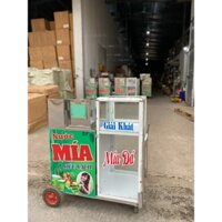 Xe ép nước mía tủ kính 2 tầng giá siêu tốt