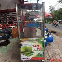 Xe ép nước mía tủ kính nhỏ