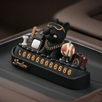 Xe Fadou tạm đậu xe biển số điện thoại trang trí trong xe sáng tạo di chuyển biển số