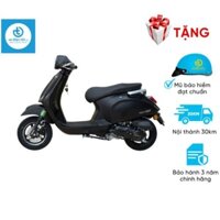 Xe ga 50cc DK Roma SX phiên bản đen sần - cho học sinh, không cần bằng lái, bảo hành 3 năm