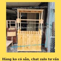Xe Gỗ Bán Cafe Giá Rẻ Đẹp Tại Quận 9, Thủ Đức
