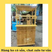 Xe Gỗ Bán Cafe Giá Rẻ Đẹp