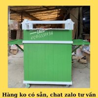 Xe Gỗ Bán Cafe Giá Rẻ Sơn Màu Theo Yêu Cầu