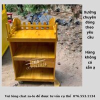 Xe Gỗ Bán Cafe Giá Rẻ Tại Xưởng