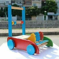Xe gỗ tập đi cho bé