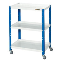 Xe goòng hạng nhẹ (màu trắng ngọc trai/ xanh dương, 600×400×810mm) SAKAE LW-608WB