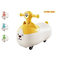 Xe hạt đậu phộng chòi chân cho bé xe củ lạc cho bé trai gái 1 2 3 4 tuổi có đèn nhạc XT