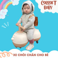 Xe hạt đậu phộng củ lạc chòi chân siêu xinh cho bé từ 1 đến 4 tuổi