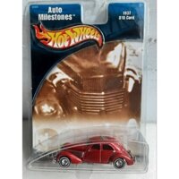xe Hot Wheels Auto Milestones 1937 810 Cord , hàng hiếm