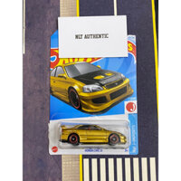 Xe Hot Wheels Honda Civic vàng bóng