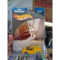 Xe Hotwheels Lamborghini Countach vàng , hàng hiếm