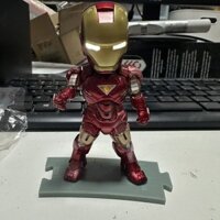 Xe Iron Man MK2 MK3 MK42 MK5 MK6 Mắt Phát Sáng Di Động Hình Mẫu