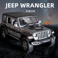 Xe jeep wrangler rubicon 4x4 Tỉ Lệ 1: 32 Có Đèn Và Nhạc Cho Bé