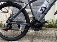 Xe KAWAMURA MISU 3 khung nhôm không mối hàn xe địa hình, MTB Xám - Xám Chữ Đen (Chiếc)